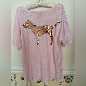 VS PINK Sparkly T-shirt